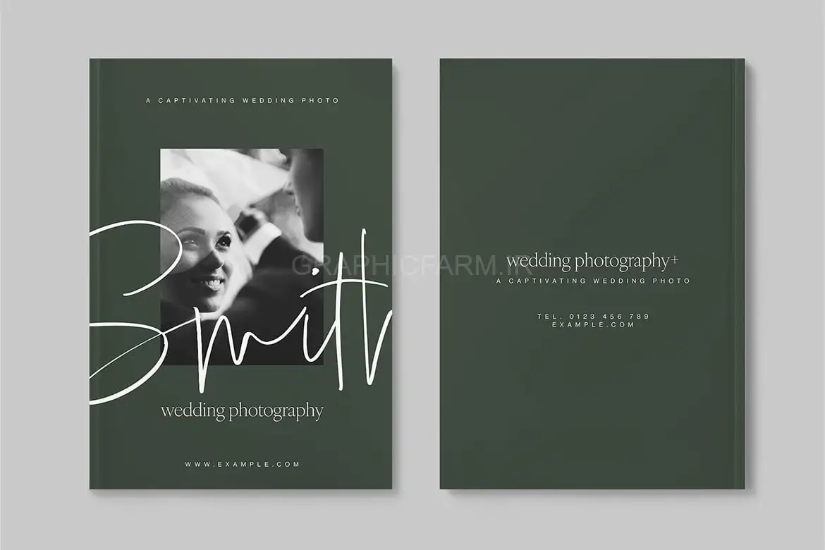 Wedding Photographer Brochure Template