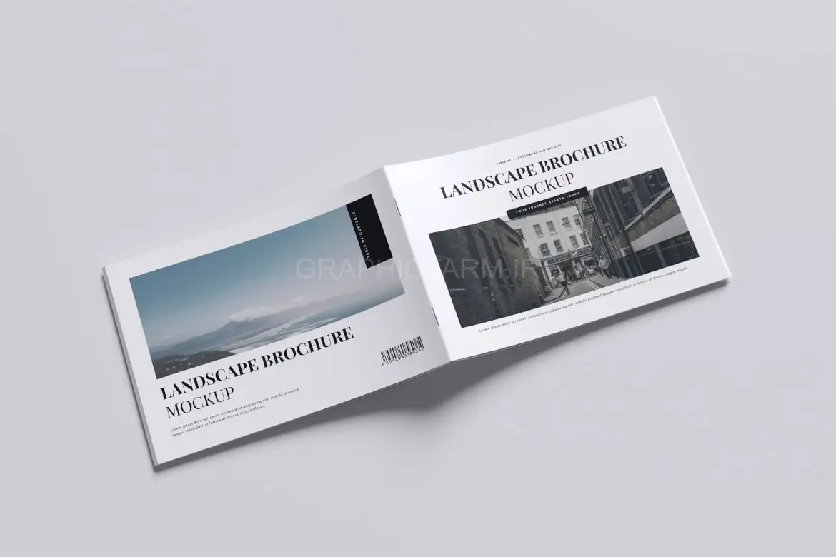 Landscape Brochure Mockup