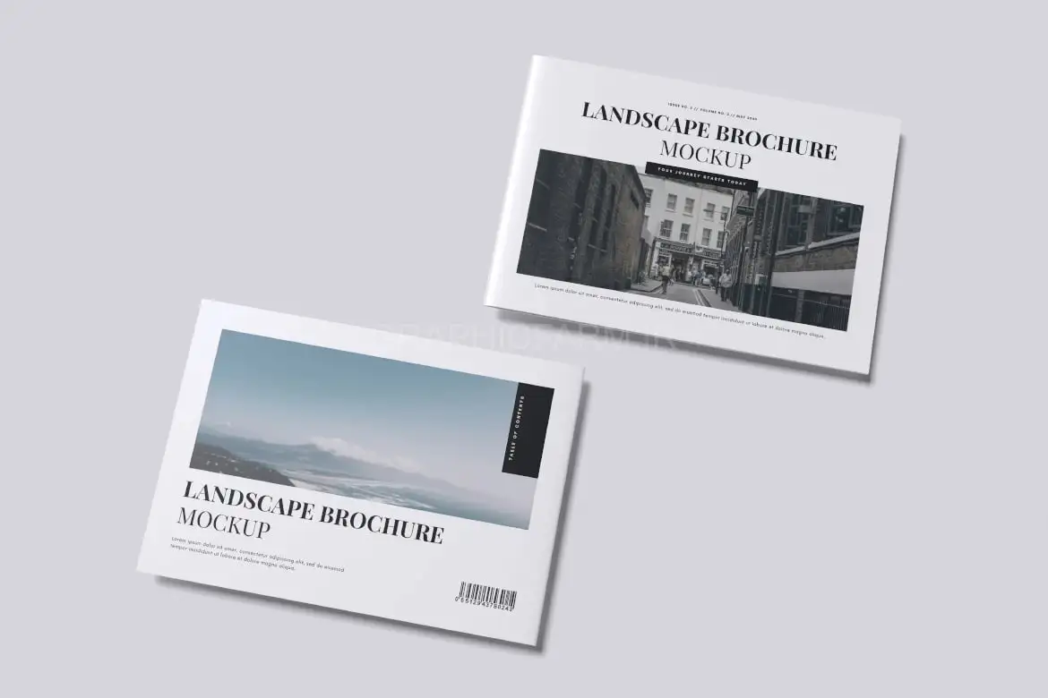 Landscape Brochure Mockup