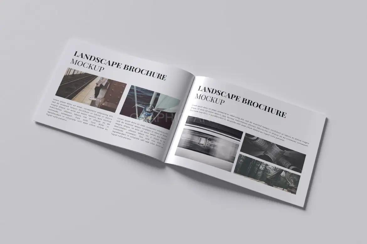 Landscape Brochure Mockup