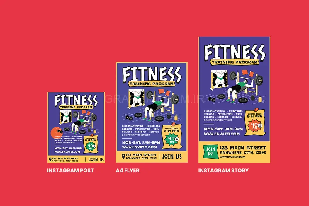 Fitness Program Promo Flyer