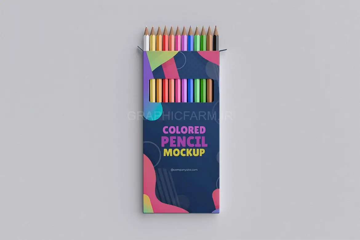 Colored Pencil Mockup