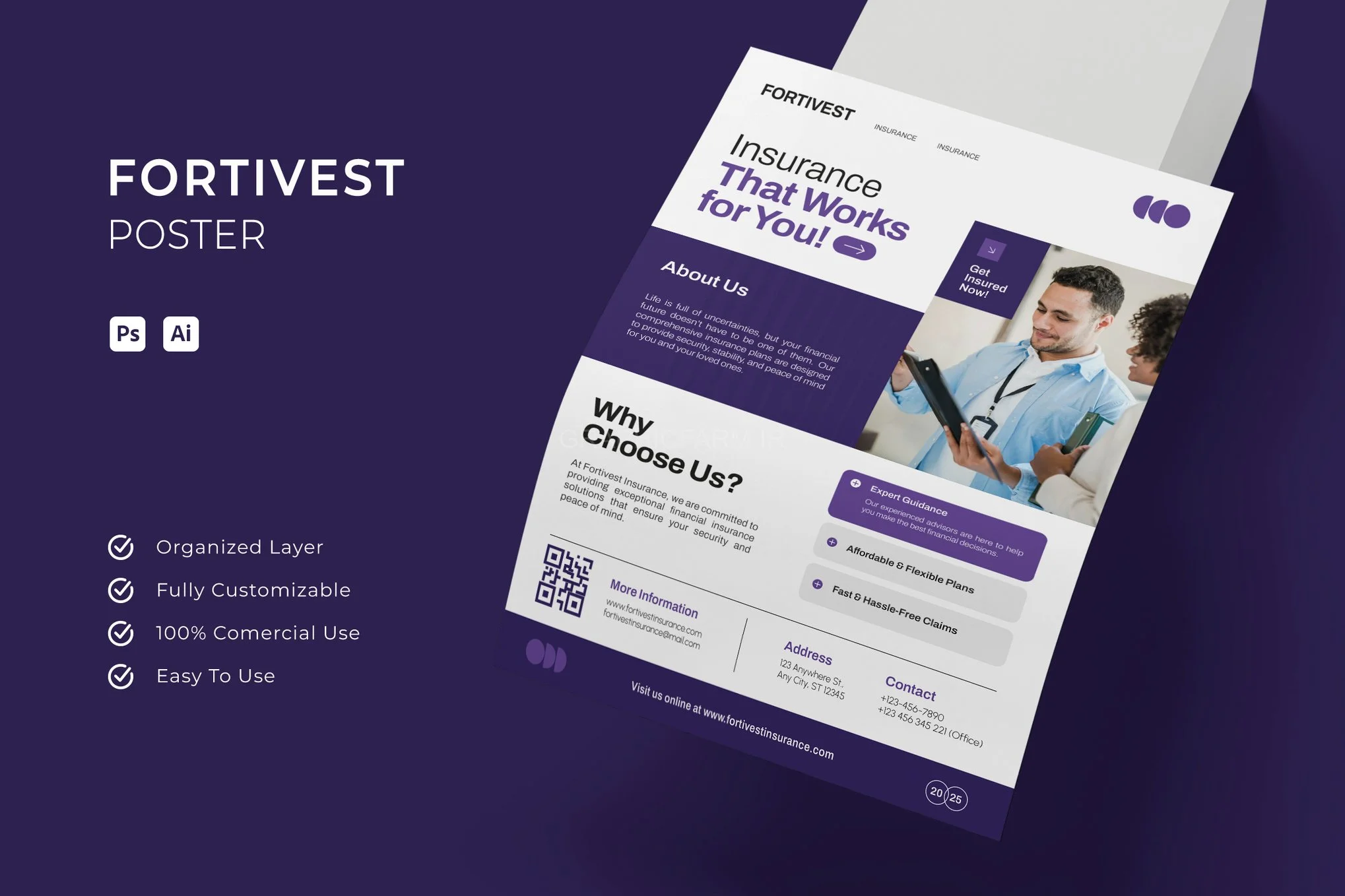 Fortivest Insurance - Poster