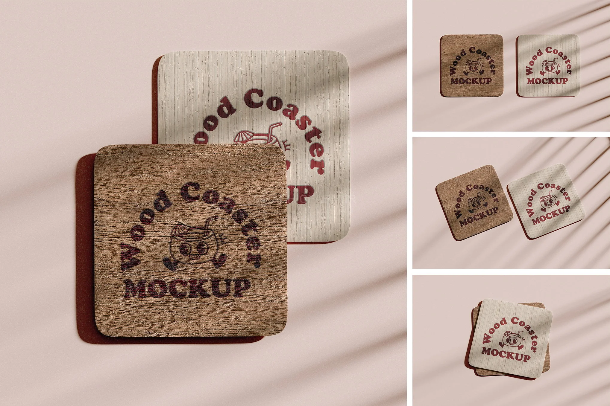 Coaster Mockup