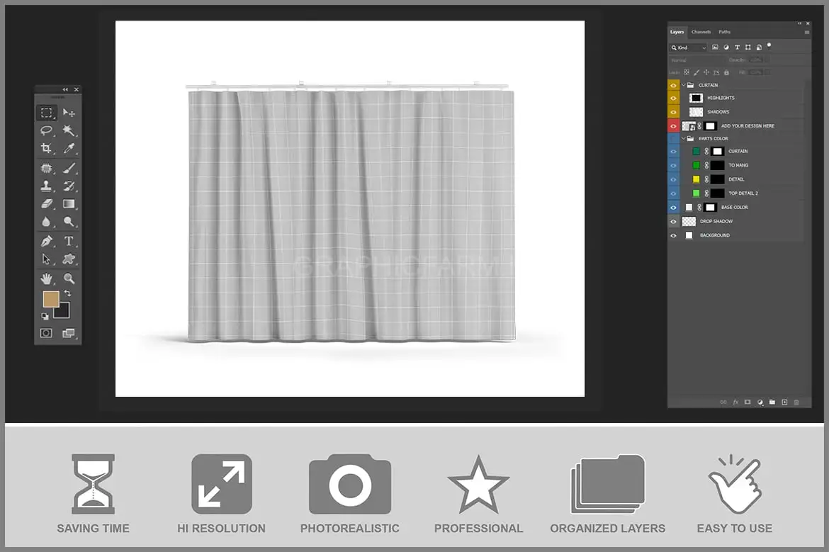 Curtain Mockup