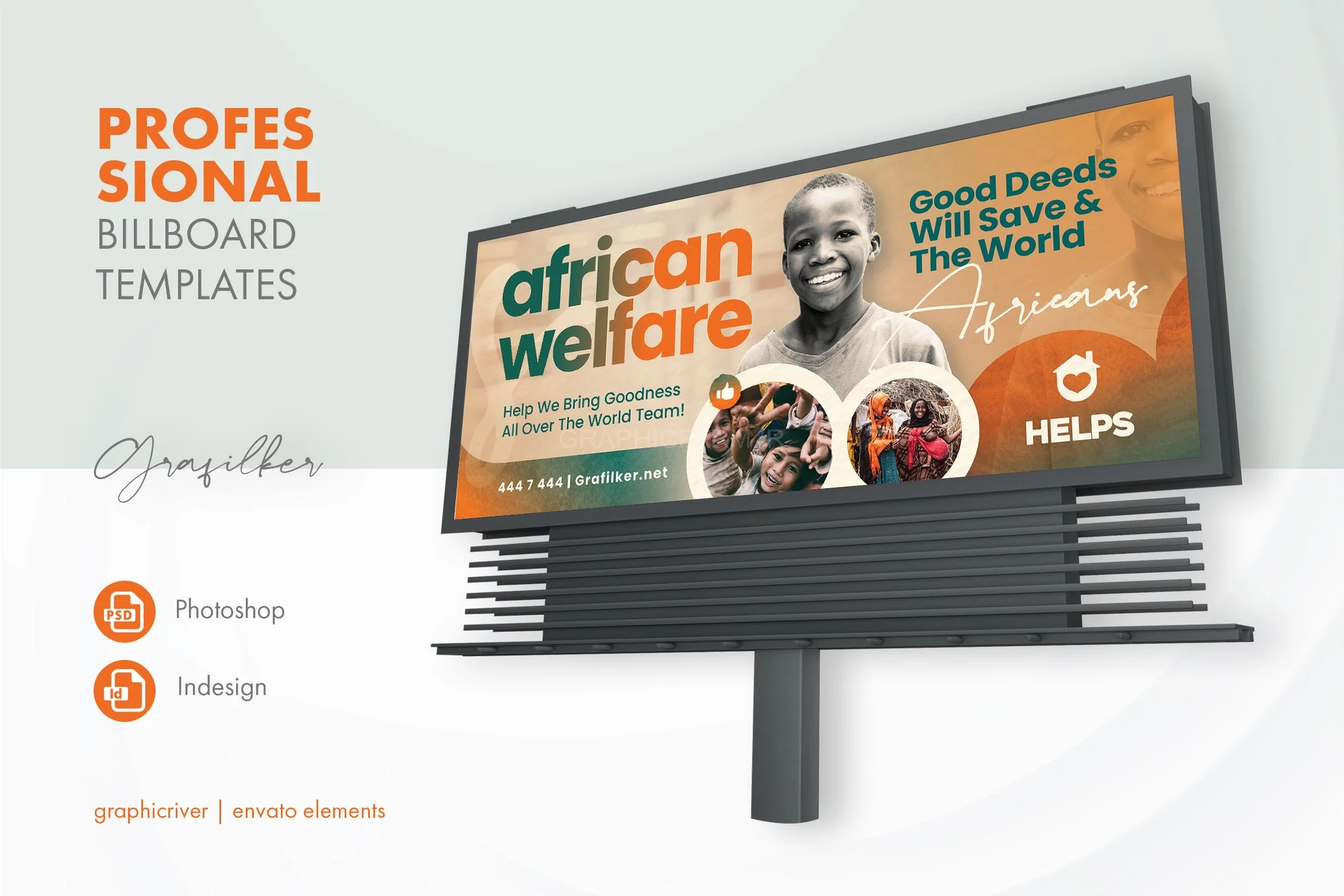 Charity Billboard Templates