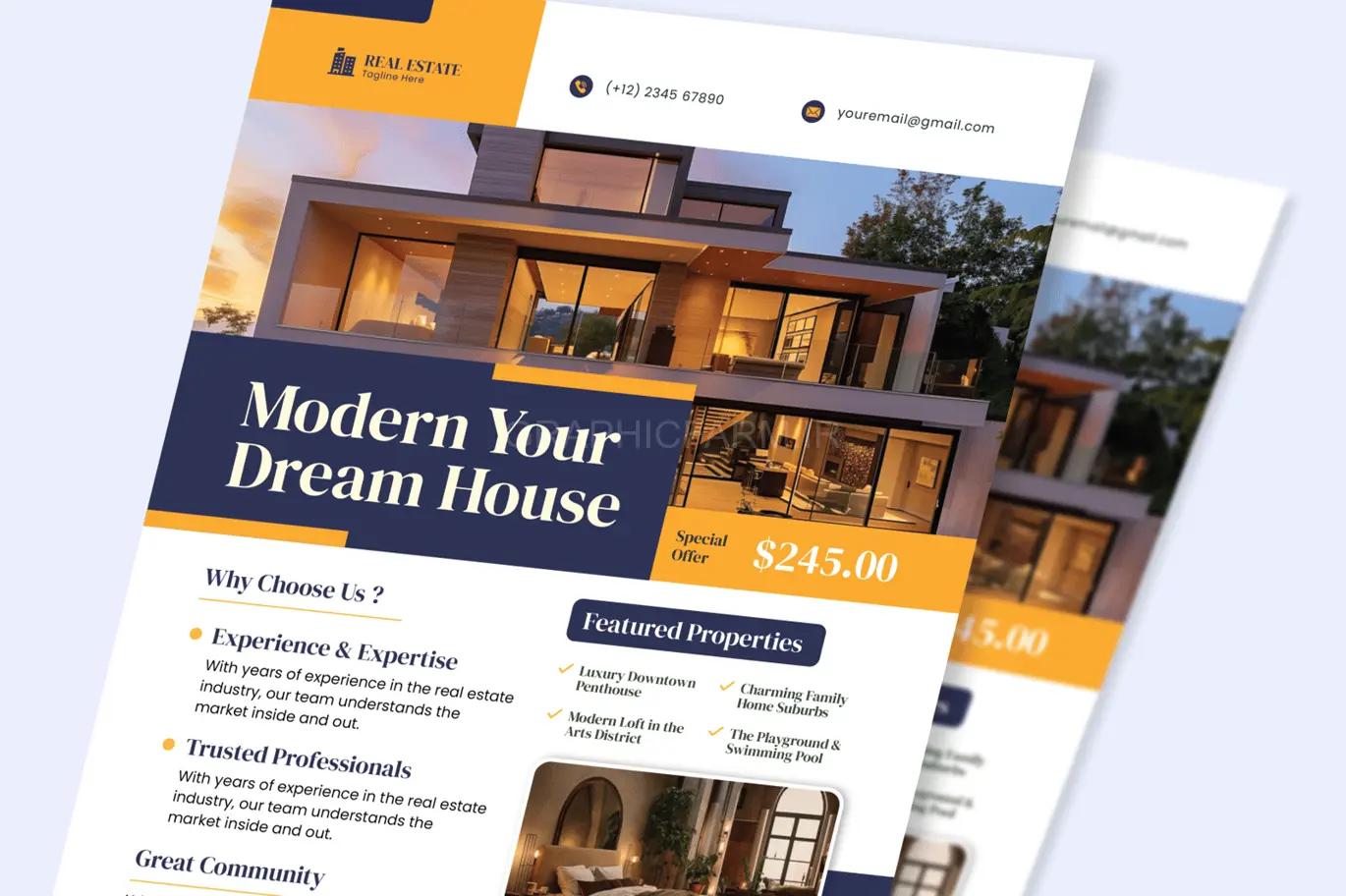 Real Estate Flyer Set