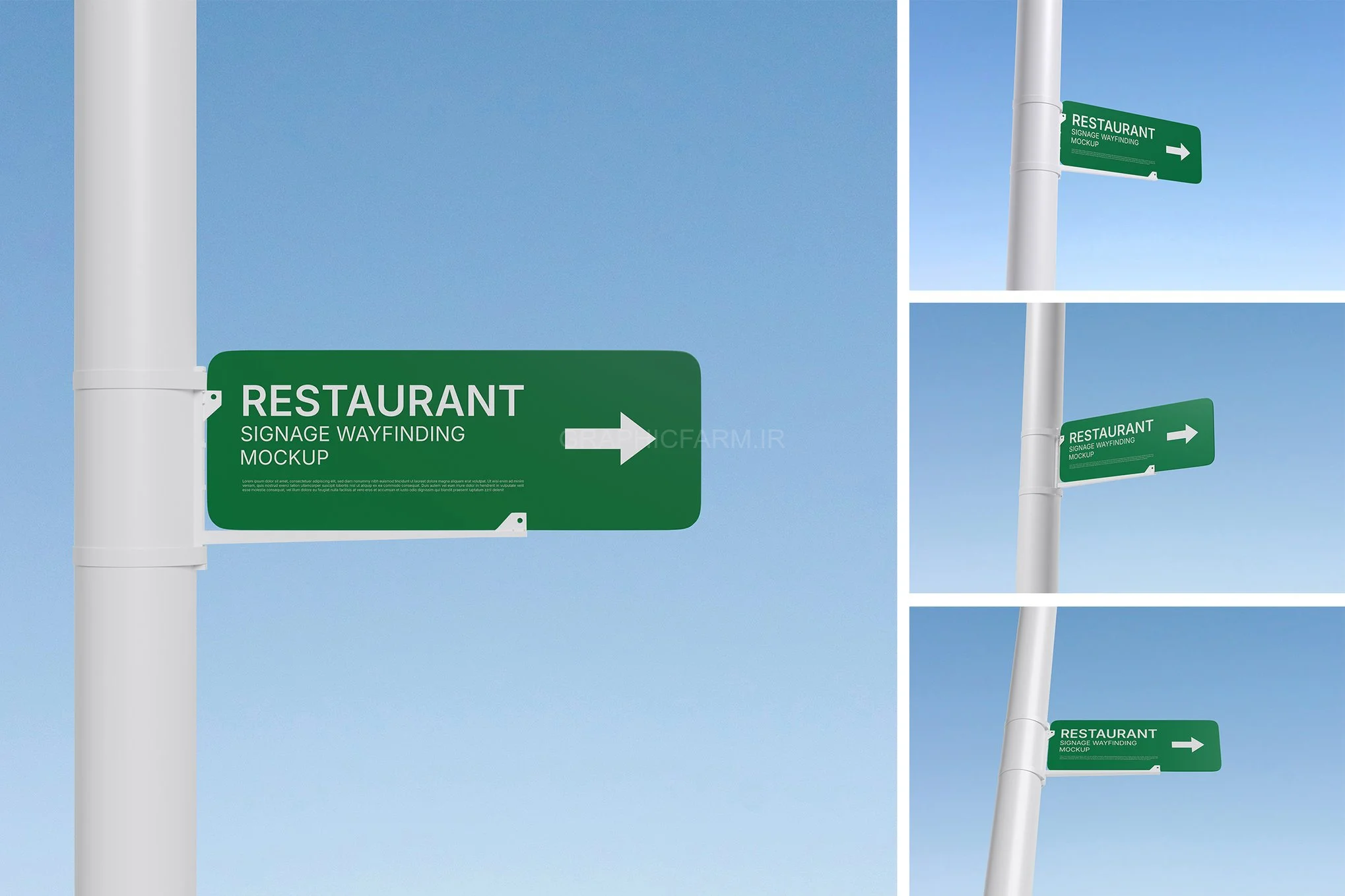 Street Signage Mockup
