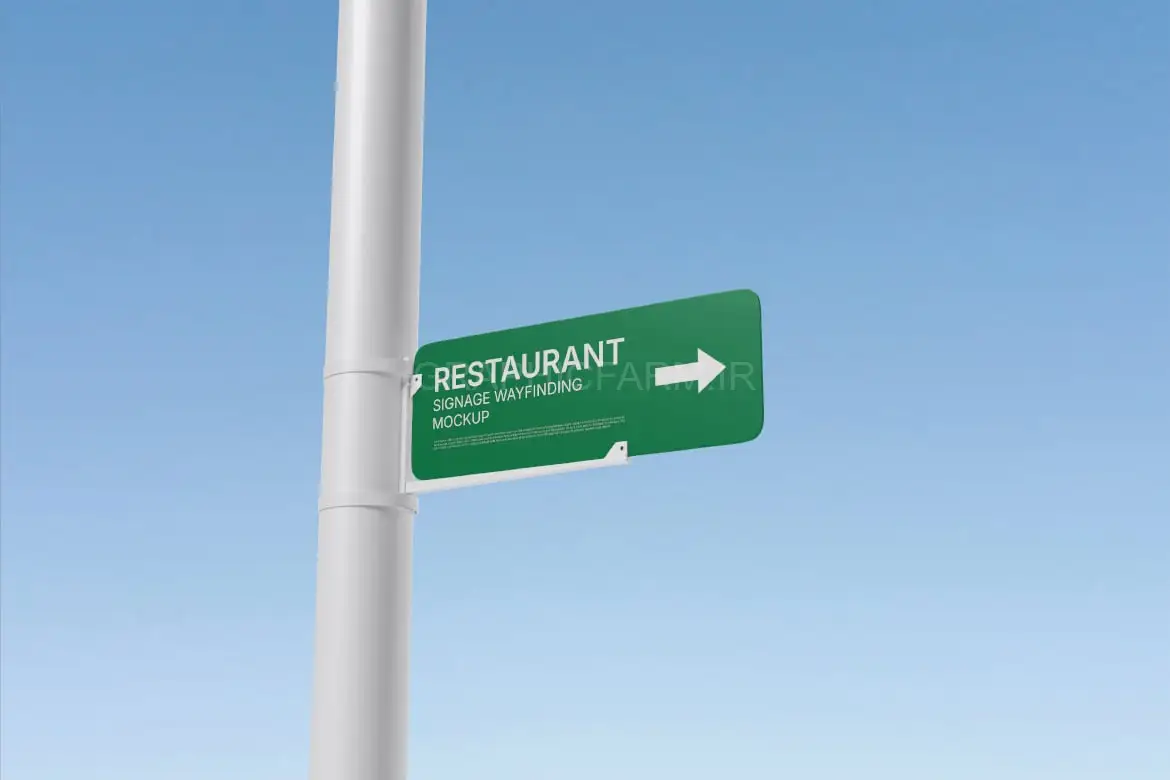 Street Signage Mockup