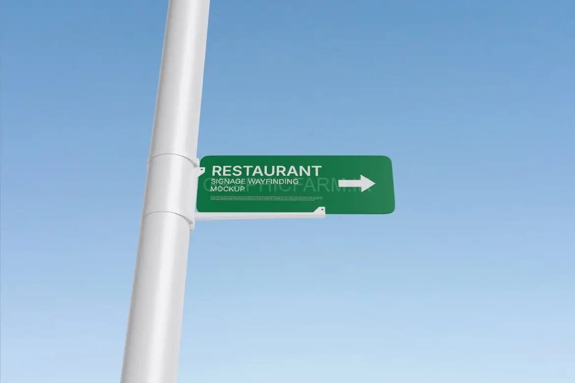 Street Signage Mockup
