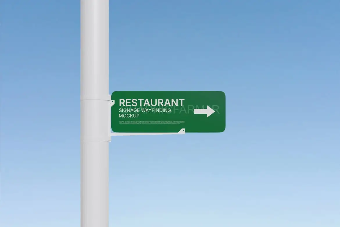 Street Signage Mockup