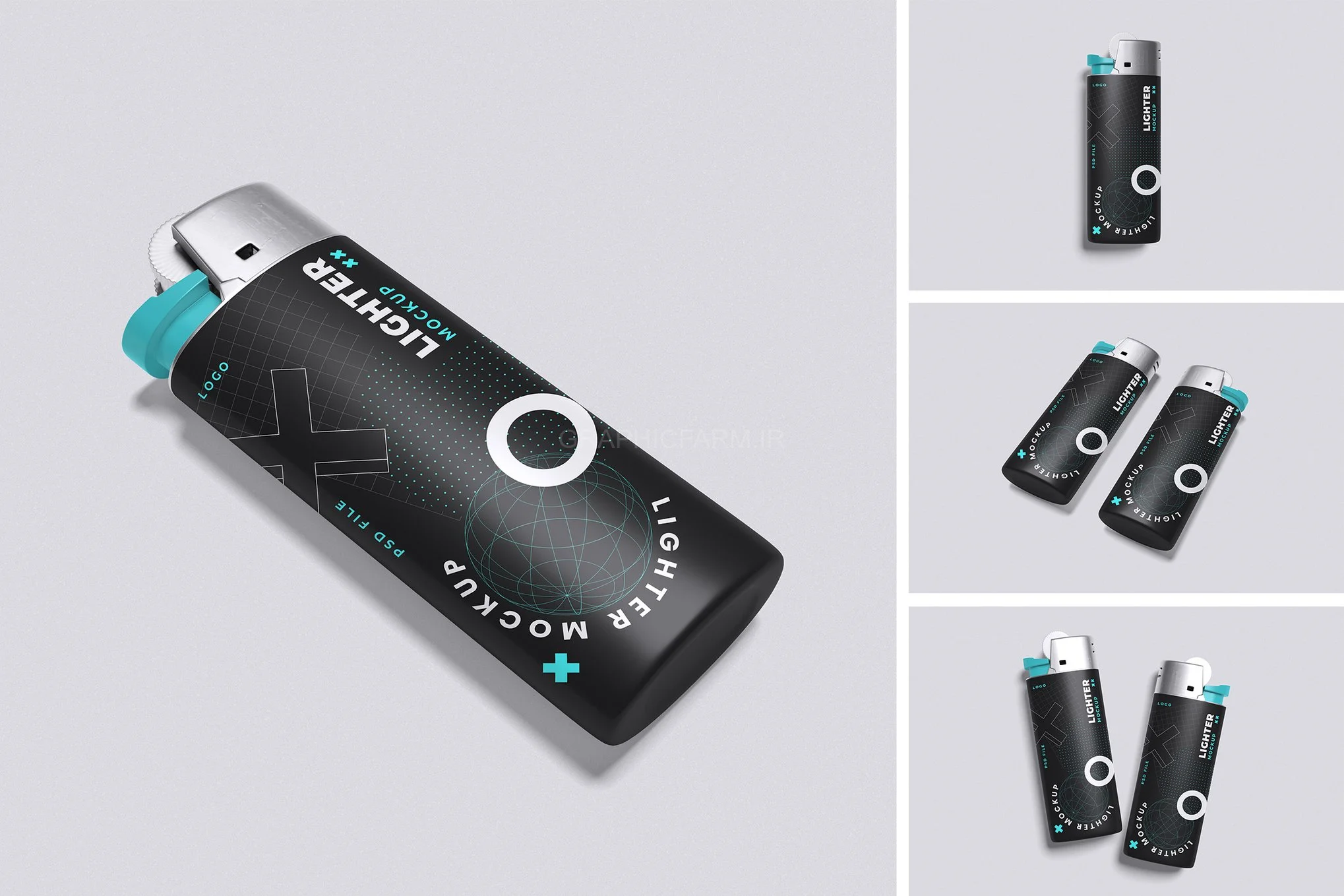 Lighter Mockup