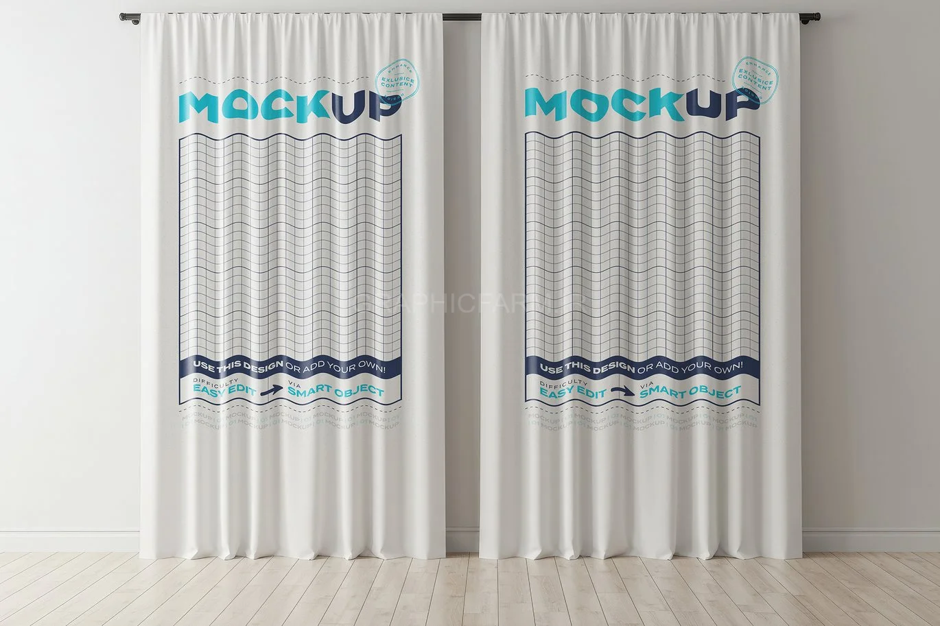 Curtains Mockup