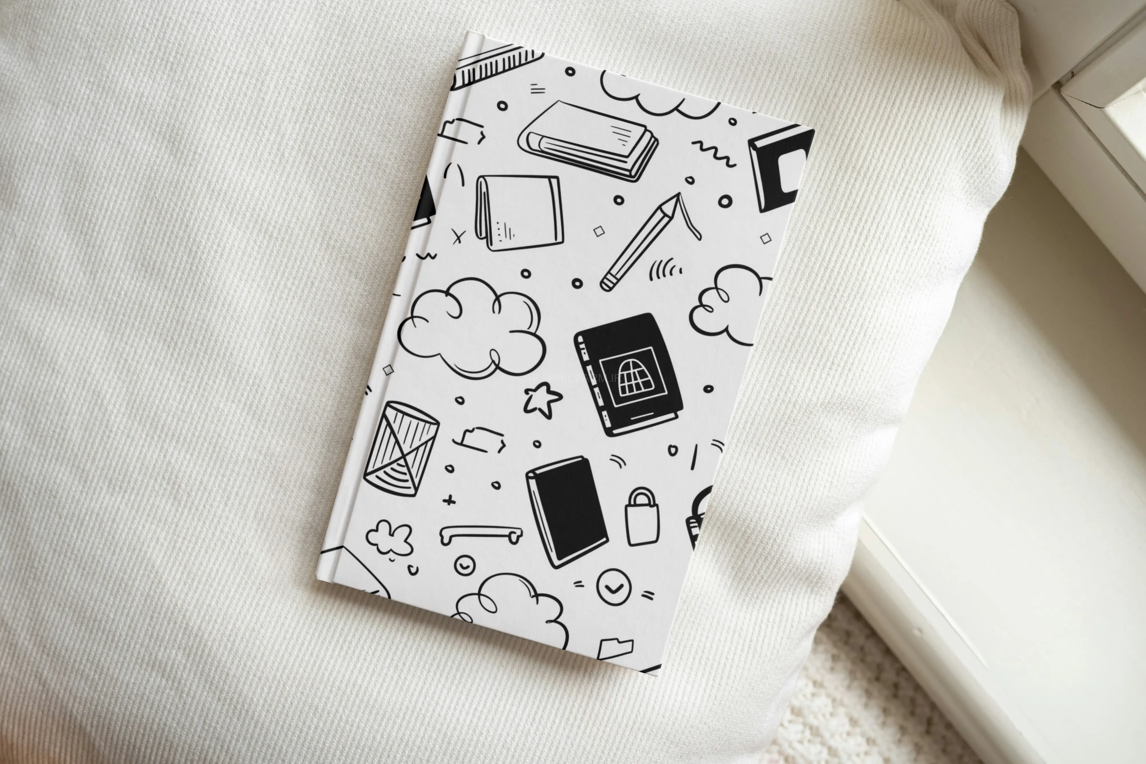Doodle Back To School Digital Paper