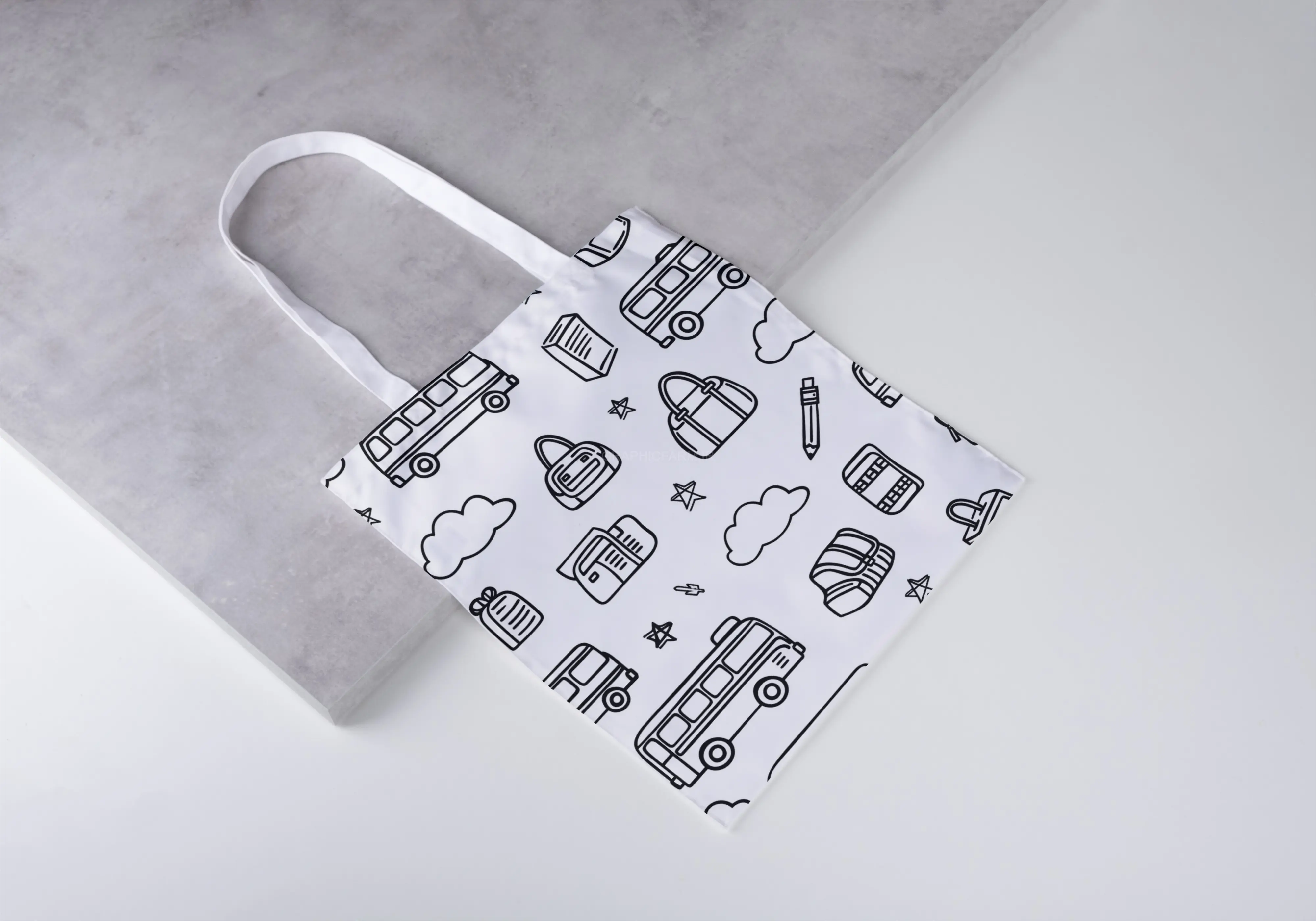Doodle Back To School Digital Paper