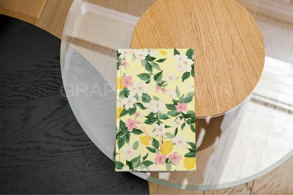 Pink Lemon Shabby Chic Digital Paper